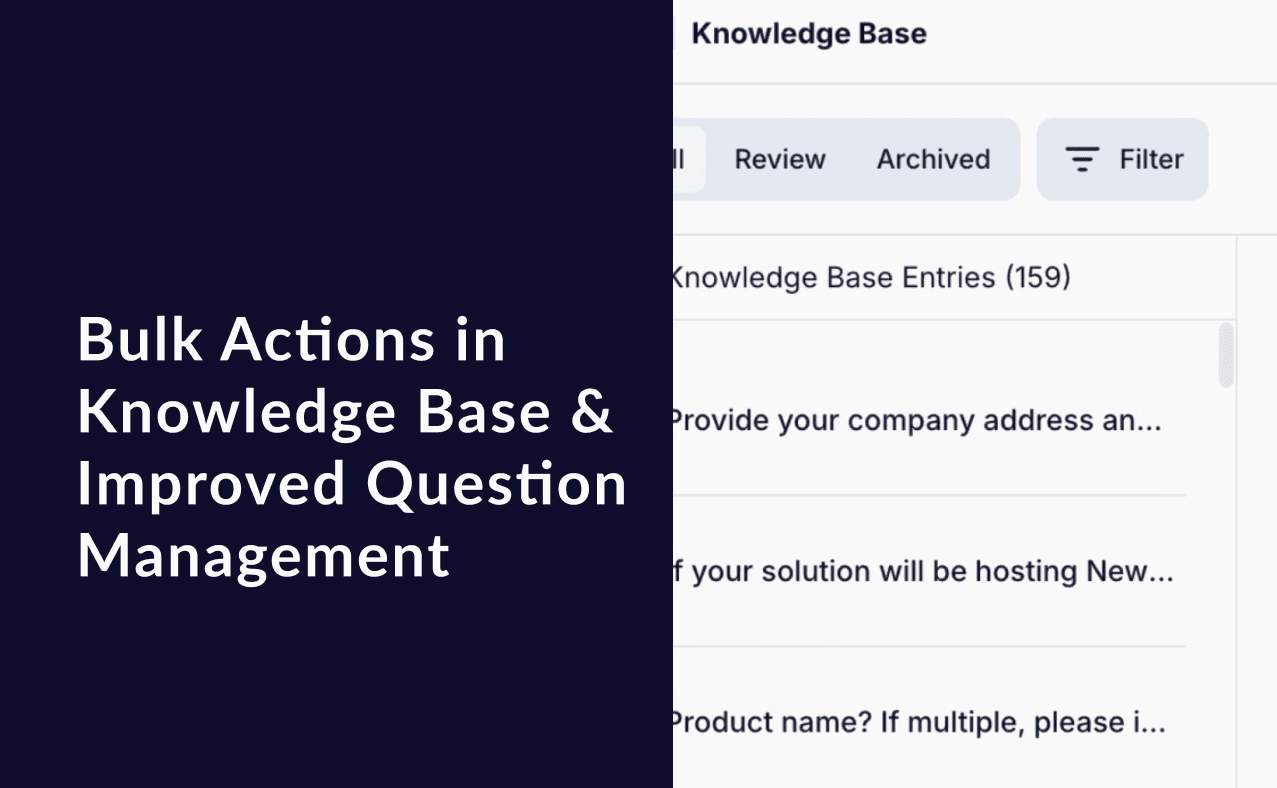 Changelog: Bulk Actions in Knowledge Base & Improved Question Management