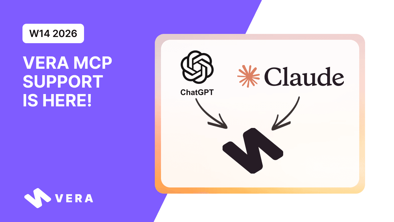 Journal des modifications : Le support MCP de Vera est arrivé