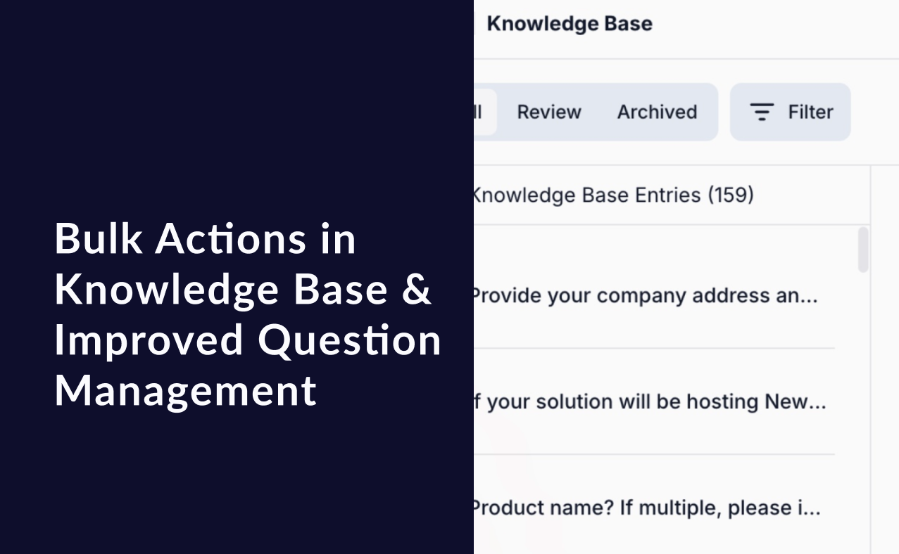 Changelog: Bulk Actions in Knowledge Base & Improved Question Management